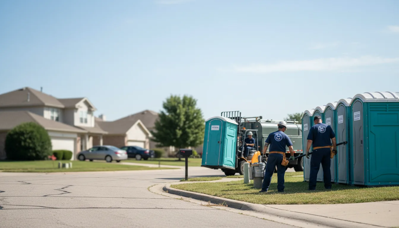 Porta Potty Rental in Sylvester, TX near me